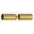 Brass Screw Joints for Wood Poles - Polished Brass - Recommended for 1 1/8" Pole