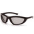 Pyramex Trifecta Safety Glasses - Wire Mesh Lens - Black Frame