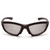 Pyramex Trifecta Safety Glasses - Wire Mesh Lens - Black Frame
