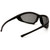 Pyramex Trifecta Safety Glasses - Punched Steel Lens - Black Frame