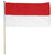 Indonesia flag 12 x 18 inch
