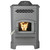 US Stove 2200 Sq.Ft. King Mini Pellet Stove with 20 lb Hopper and Remote