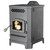 US Stove 2200 Sq.Ft. King Mini Pellet Stove with 20 lb Hopper and Remote