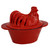 US Stove Red Enameled Chicken Steamer - CS-01R