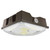 8in. LED Wattage Adjustable & Color Tunable Bronze Canopy Light - 15W/20W/25W - 3000K/4000K/5000K - Keystone