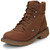 Justin Men's Rush 6" Brown Waterproof EH Soft Toe Boots - SE465