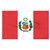 Peru 5ft x 8ft Nylon Flag