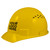 Custom General Electric Vented Cap Style Hard Hat 4-Point Ratchet Suspension - GH326