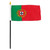 Portugal flag 4 x 6 inch
