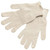 Medium Weight Cotton String Knit Gloves - 3435 - Single Pair
