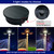 Solar LED Tri-Head Flagtop Pole Light - 32 LEDs - Color Tunable - LumeGen