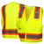 Custom Pyramex RVZ24CP Type R Class 2 High-Vis Mesh Back Safety Vest