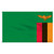 2-Ft x 3-Ft Zambia Nylon Flag