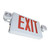 LED Reduced Profile Exit & Emergency Light Combo - Remote Capable - 90 Min. Emergency Runtime - LumeGen