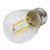 CASE OF 24 - LED S14 Filament Bulb - 2W - 25W Equiv. - 180 Lumens - Clear Glass - Euri Lighting