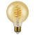 CASE OF 24 - LED G25 Filament Bulb - 4.5W - Dimmable - Amber Glass -Euri Lighting