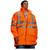 Orange Ergodyne Class 3 High-Vis Reflective Work Jacket - 243XXJ