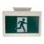 Case of 2 - LED H3 Running Man Exit Sign - 90-Minute Emergency Runtime - Beyond LED Technology