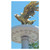 Gold Eagle On Approach Flagpole Topper