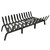 36'' Deep Forest Lifetime Fireplace Grate - Extra Heavy-Duty