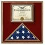 Walnut Flag Memorial Cases