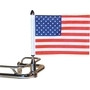 Fixed Motorcycle Flag Mounts