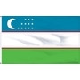 Uzbekistan Flags