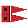 Storm Warning Signal Flags