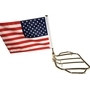 Fold Down Motorcycle Flag Mounts