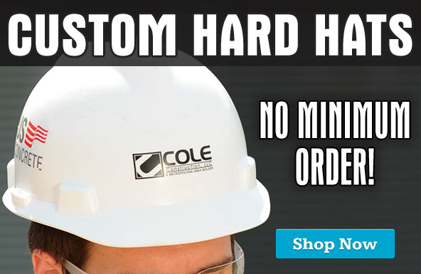 Custom Hard Hats at discountsafetygear.com