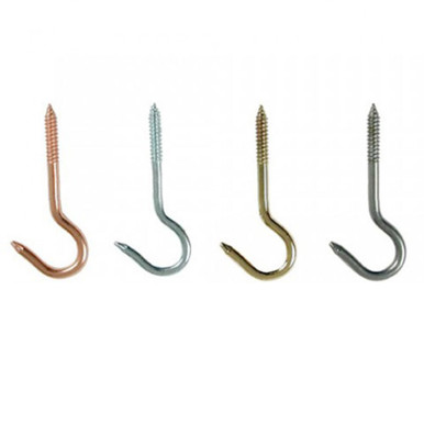 Ceiling Screw Hook-Hammered Steel