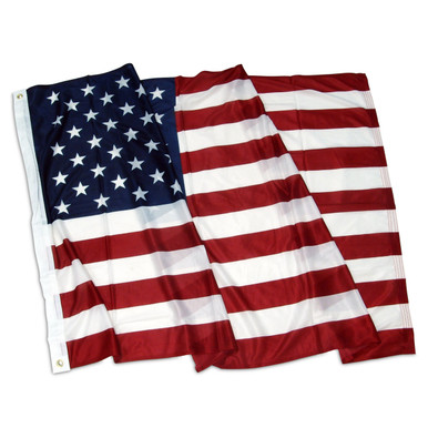 【DISCERNMENT】USA flag summer knit USA Flag Knit Top – Metallic Market