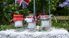 Union Jack Jam Jar Preserving Labels  -  70mm x 50mm  - Ideal for Jars 4oz upwards