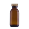 100ml Small Amber Sirop Alpha Bottle