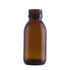 100ml Small Amber Sirop Alpha Bottle