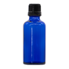 50ml Blue Glass Bottle with Dropper Cap (Packs of 12/18/36)