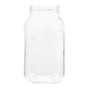 A 1000ml Kilner Jar  with a separate metal heat sealable disc and 68MM screw band.