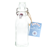 Kilner 250ml Square Clip Top Glass Bottle