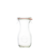 250ml Weck Carafe Water, Wine Or Juice Bottle With Detachable Clip-On Lid