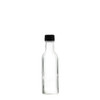 100 ml Marasca Glass Oil Bottle With 24mm Black Plastic T/E Cap