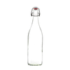 Deluxe 1 Litre Swing Stopper Bottle, made from heavy duty glass and ideal for carbonated drinks.