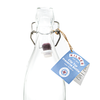 Kilner 1 Litre Square Clip Top Glass Bottle