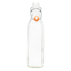 A 750ml faceted costolata swing stopper  glass bottle
