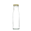 250ml Round Sauce Glass Bottle With Gold Cap