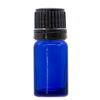 10ml blue glass bottle supplied with white dropper cap