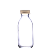 150ml Clear Glass Alpha Sirop Bottle with Gold Aluminium Lid