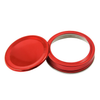 Mason Jar Lids 2 Parts in Red or Green