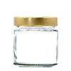 212ml Bonta Glass Jam Jar & Deep Screw Lid 