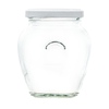 314ml Gourmet / Orcio Glass Jam Jars With Lids (Packs Of 12/24/36/100/200/300) Price Includes Lids & VAT