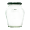 370ml Orcio Glass Jam Jar supplied with a choice of different lids.